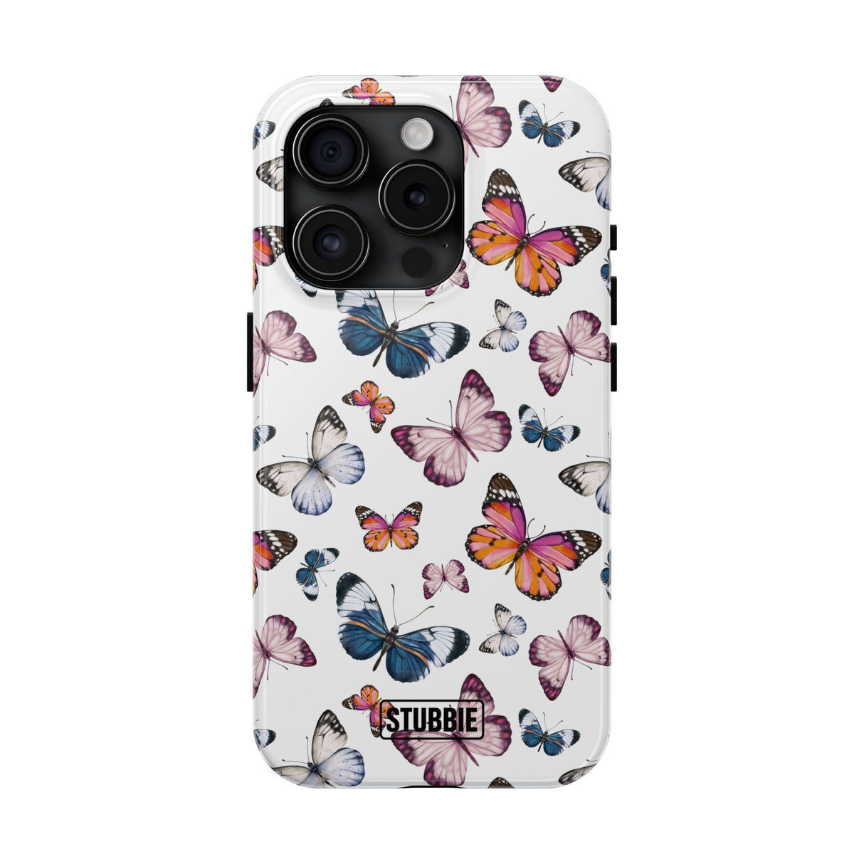 STUBBIE Phone Case for Apple iPhone - Butterfly Phone Case