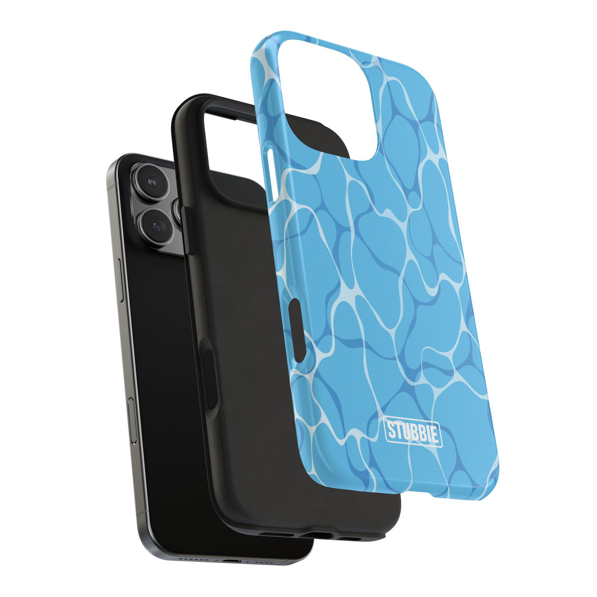 STUBBIE Phone Case for Apple iPhone - Blue Vision Stubbie