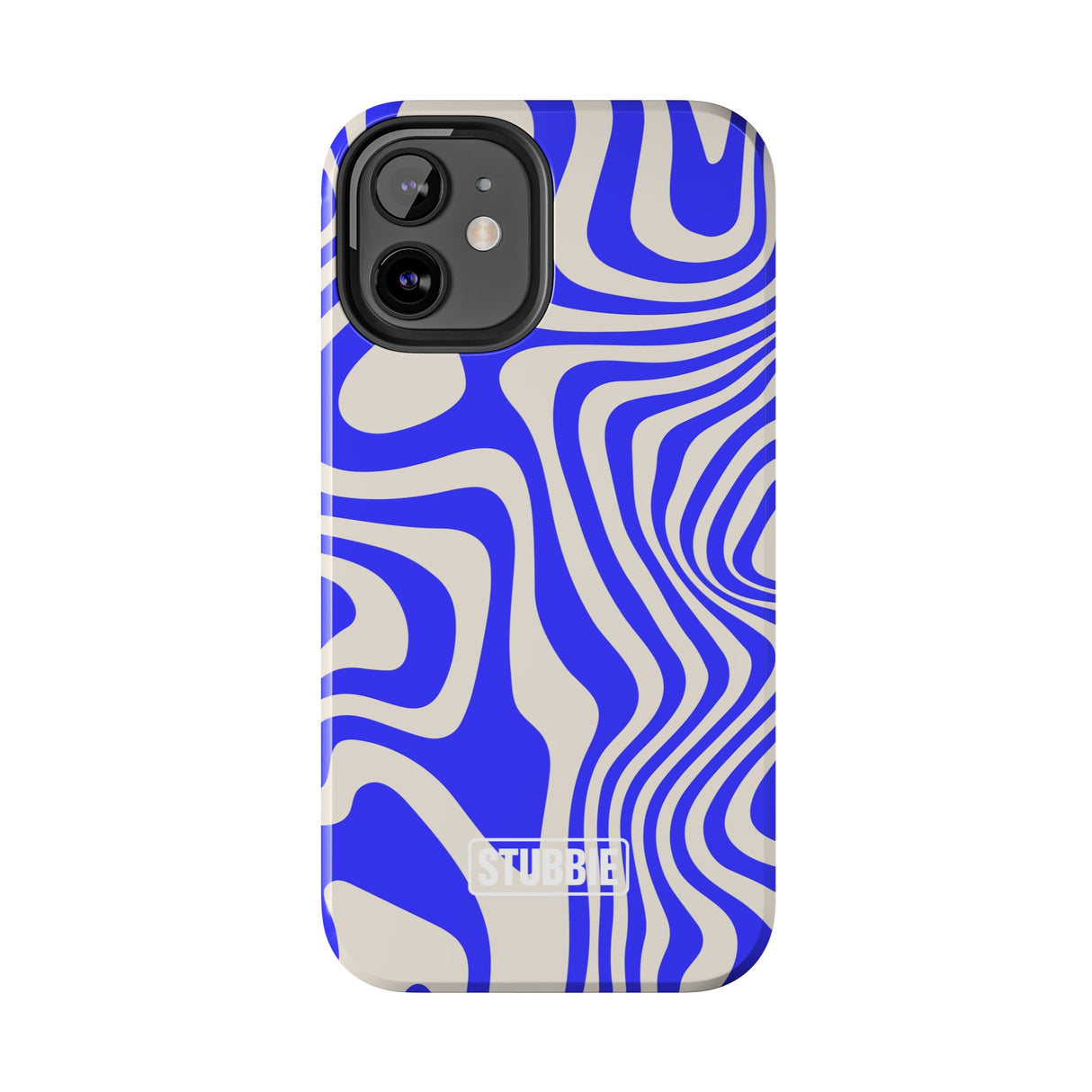 STUBBIE Phone Case for Apple iPhone - Crazy Blue Phone Case