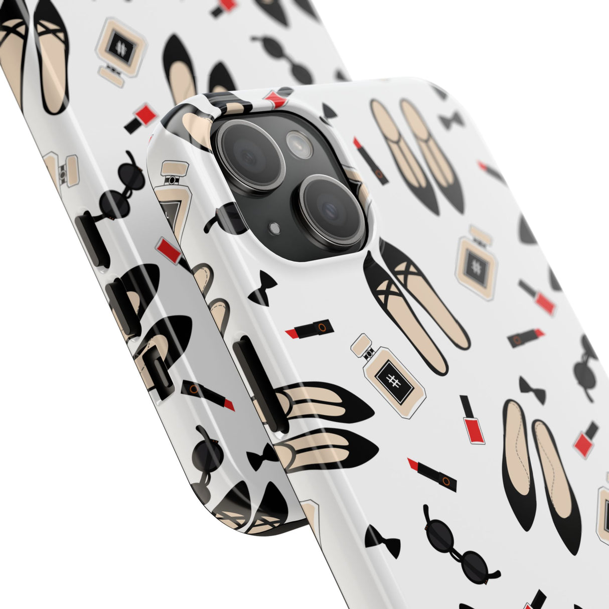 STUBBIE Phone Case for Apple iPhone - Heels And Lipstick Stubbie