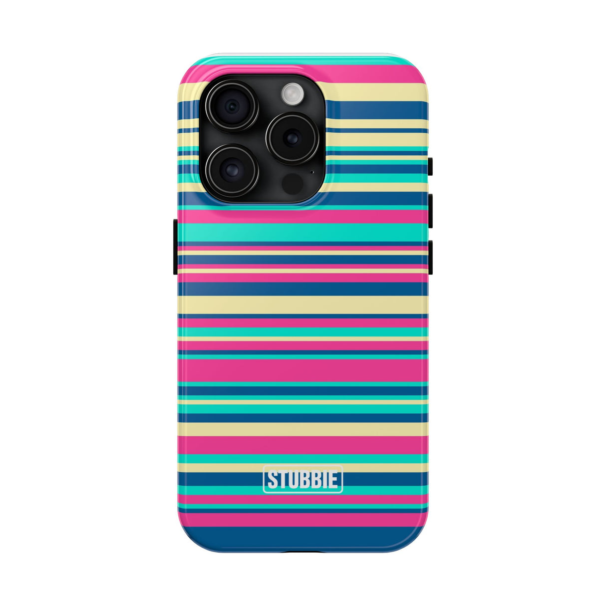 STUBBIE Phone Case for Apple iPhone - Coloured Stripes Phone Case
