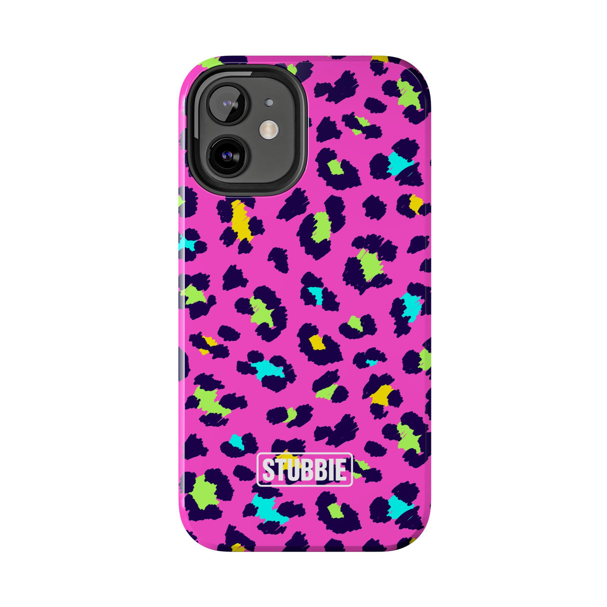 STUBBIE Phone Case for Apple iPhone - Disco Leopard Stubbie