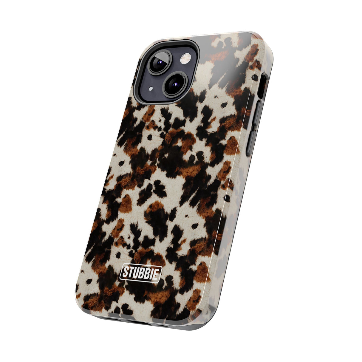 STUBBIE Phone Case for Apple iPhone - Crazy Cow Phone Case
