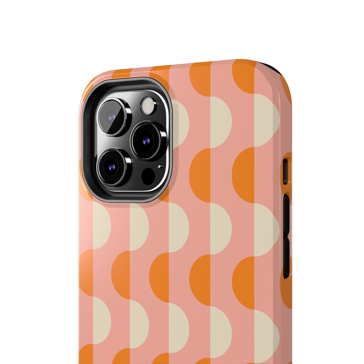 STUBBIE Phone Case for Apple iPhone - Orange Wave Phone Case