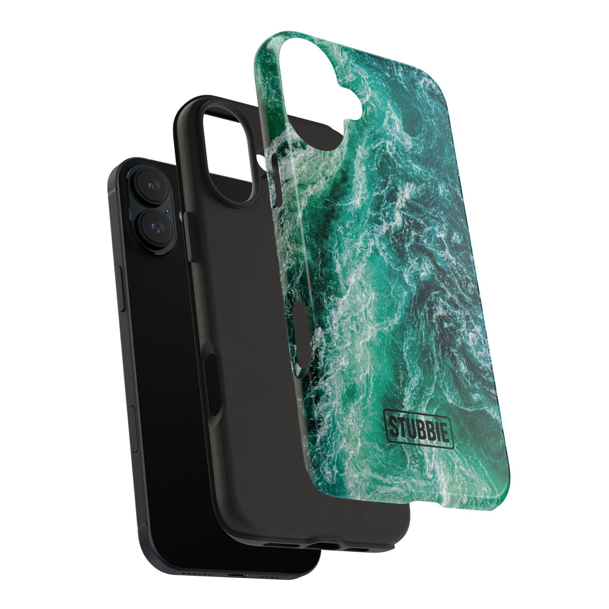 STUBBIE Phone Case for Apple iPhone - Making Waves Stubbie