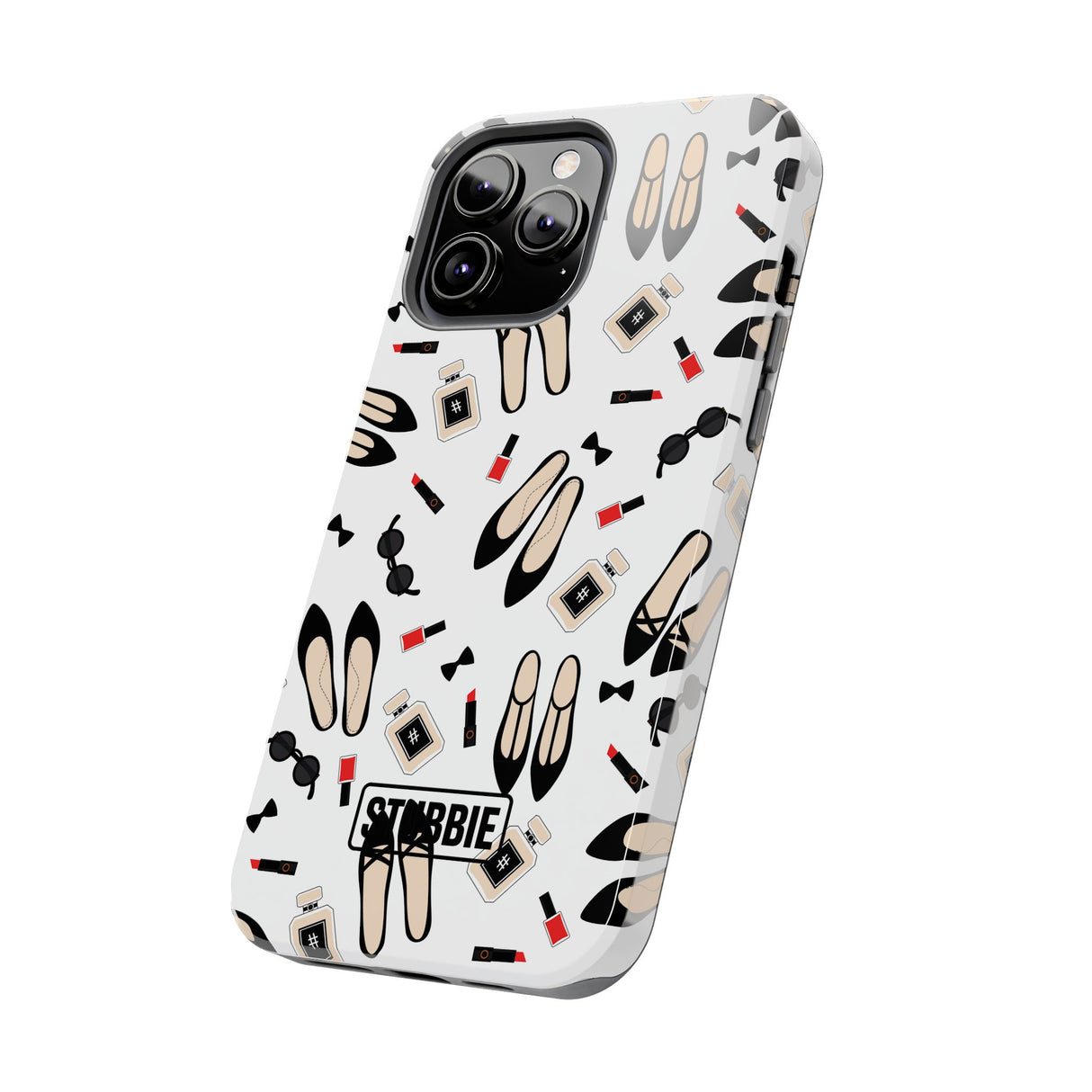 STUBBIE Phone Case for Apple iPhone - Heels And Lipstick Stubbie
