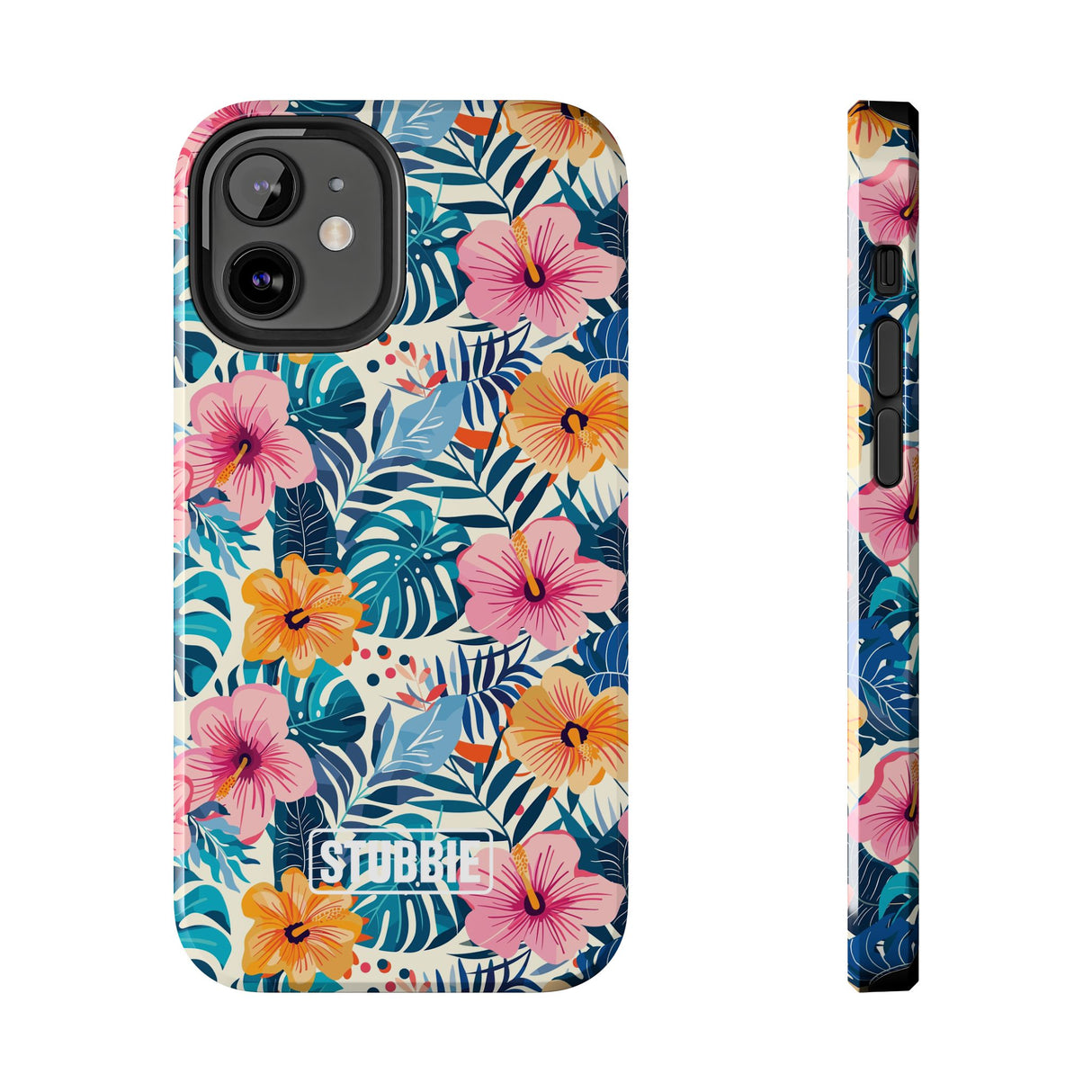 STUBBIE Phone Case for Apple iPhone - Jungle Fauna Stubbie
