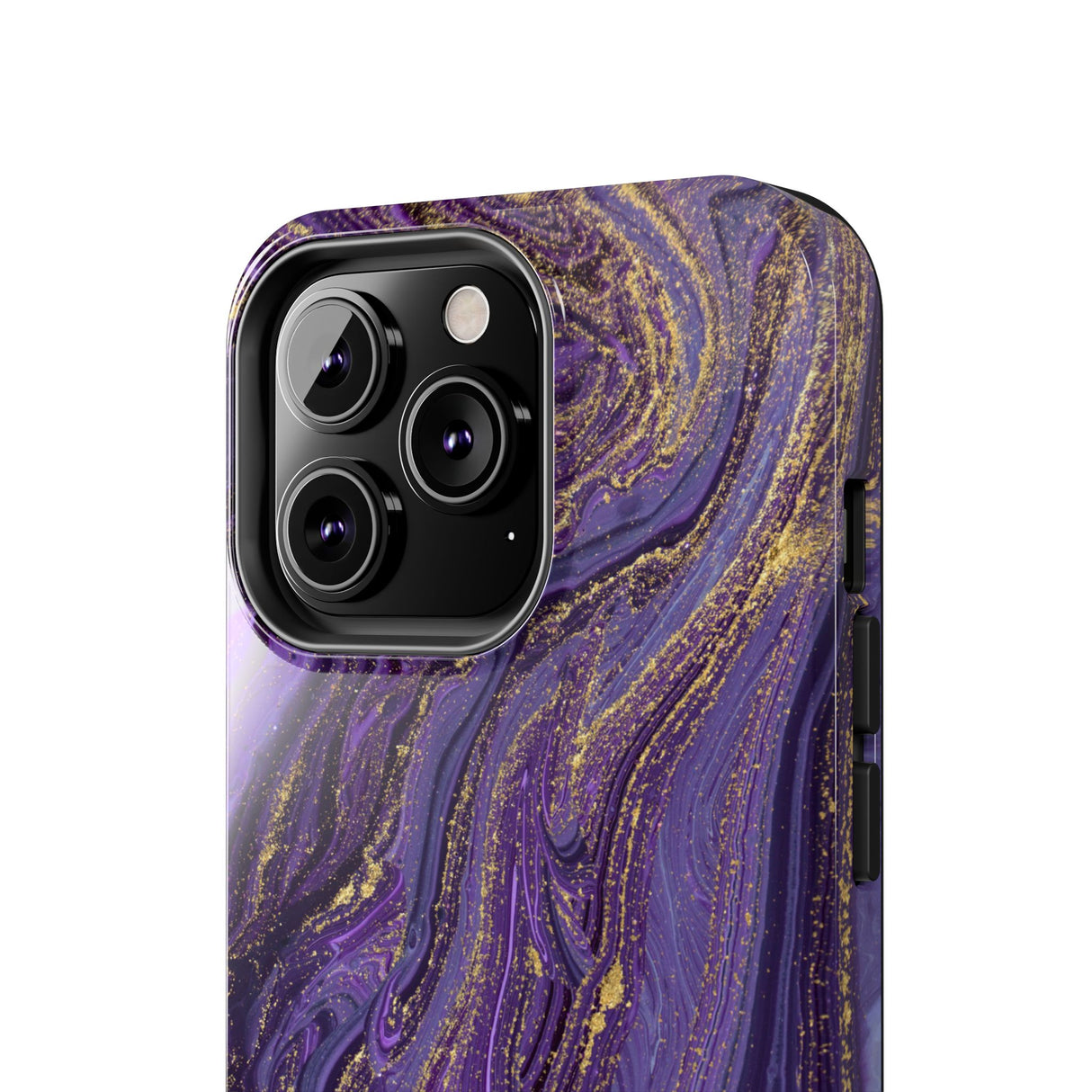 STUBBIE Phone Case for Apple iPhone - Purple Marble Phone Case