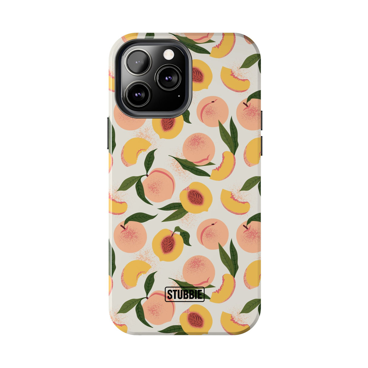 STUBBIE Phone Case for Apple iPhone - Peachy Peach Phone Case
