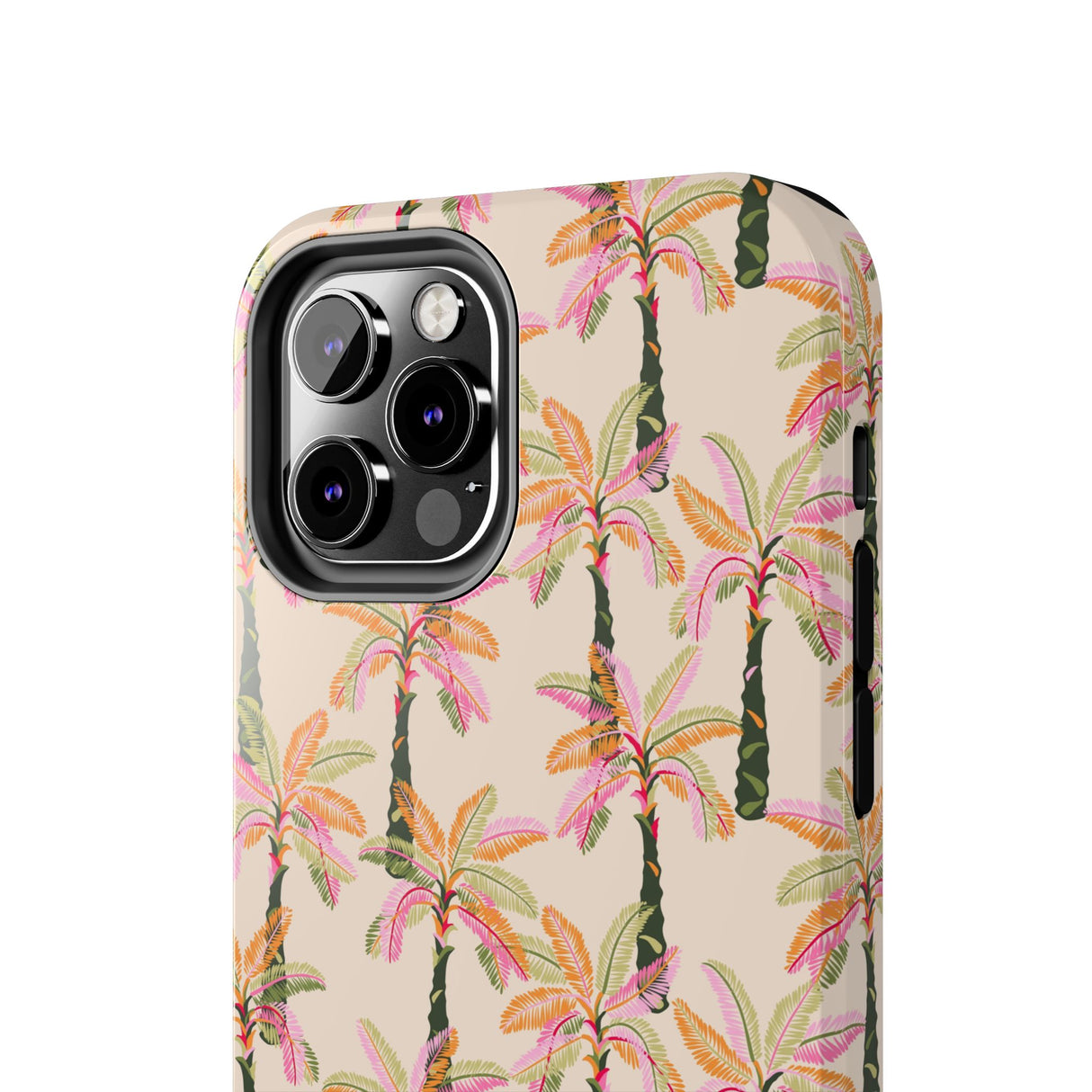 STUBBIE Phone Case for Apple iPhone - Pink Palm Stubbie