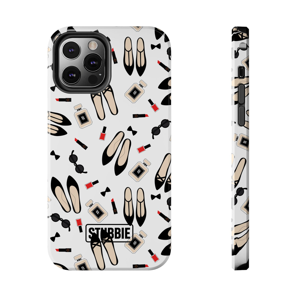 STUBBIE Phone Case for Apple iPhone - Heels And Lipstick Stubbie