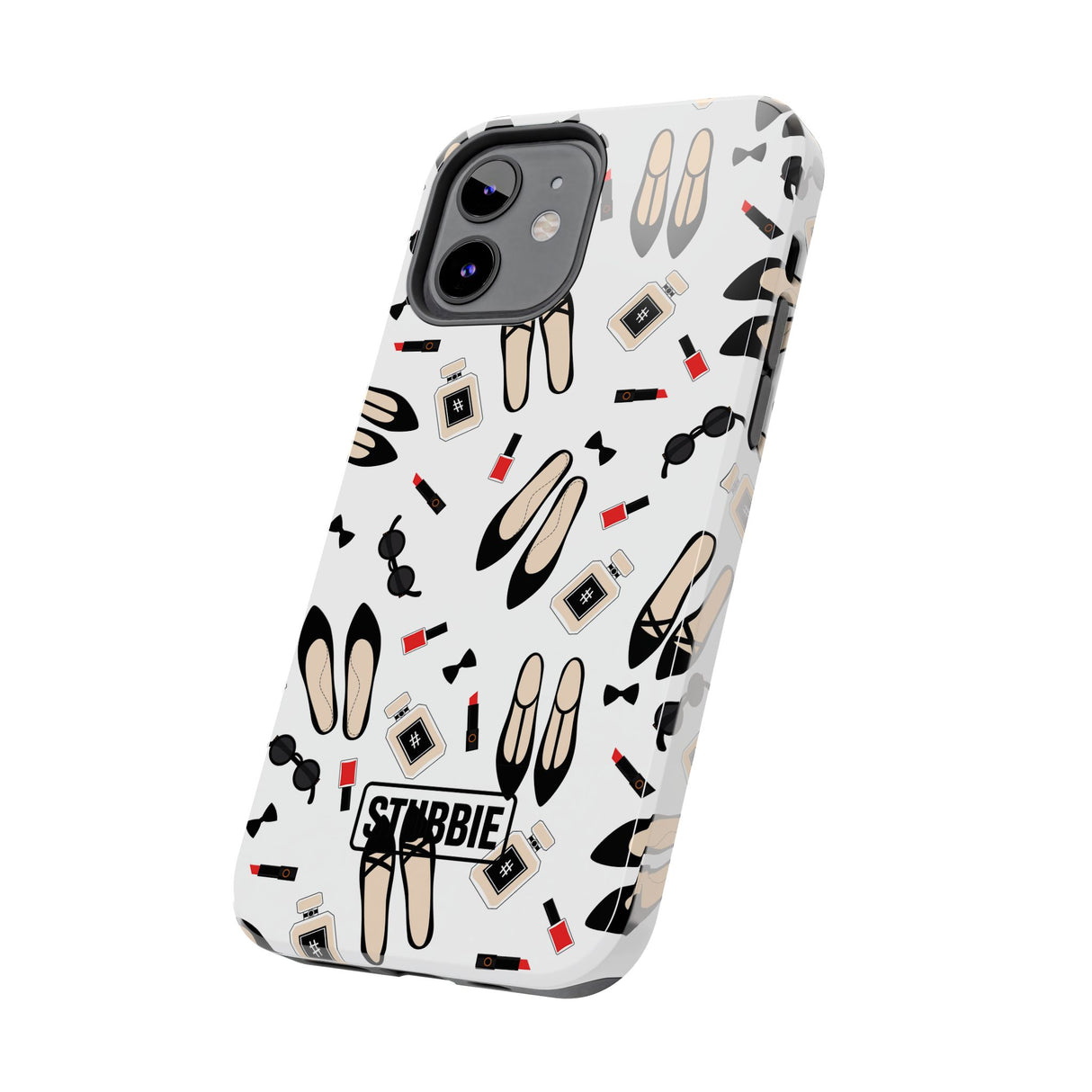 STUBBIE Phone Case for Apple iPhone - Heels And Lipstick Stubbie