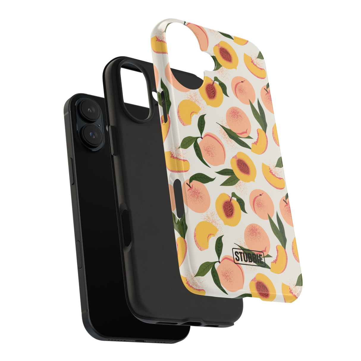 STUBBIE Phone Case for Apple iPhone - Peachy Peach Phone Case