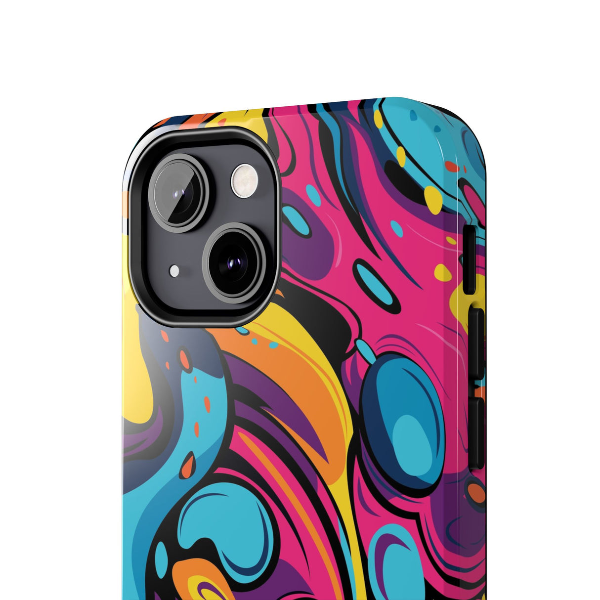 STUBBIE Phone Case for Apple iPhone - Messy Bright Paint Phone Case