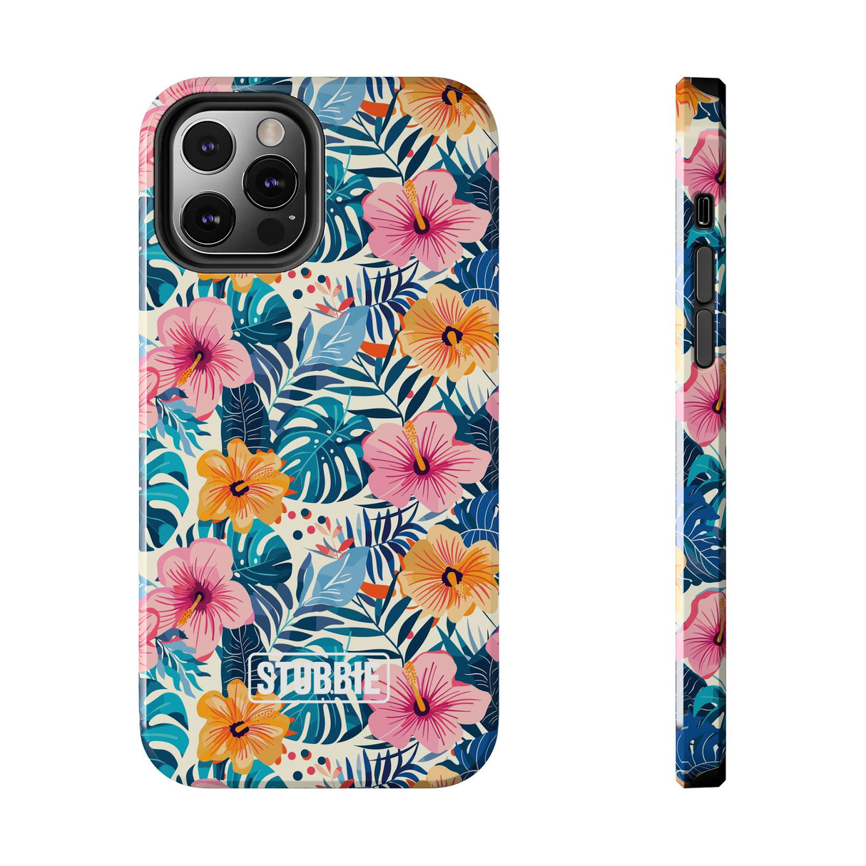 STUBBIE Phone Case for Apple iPhone - Jungle Fauna Stubbie