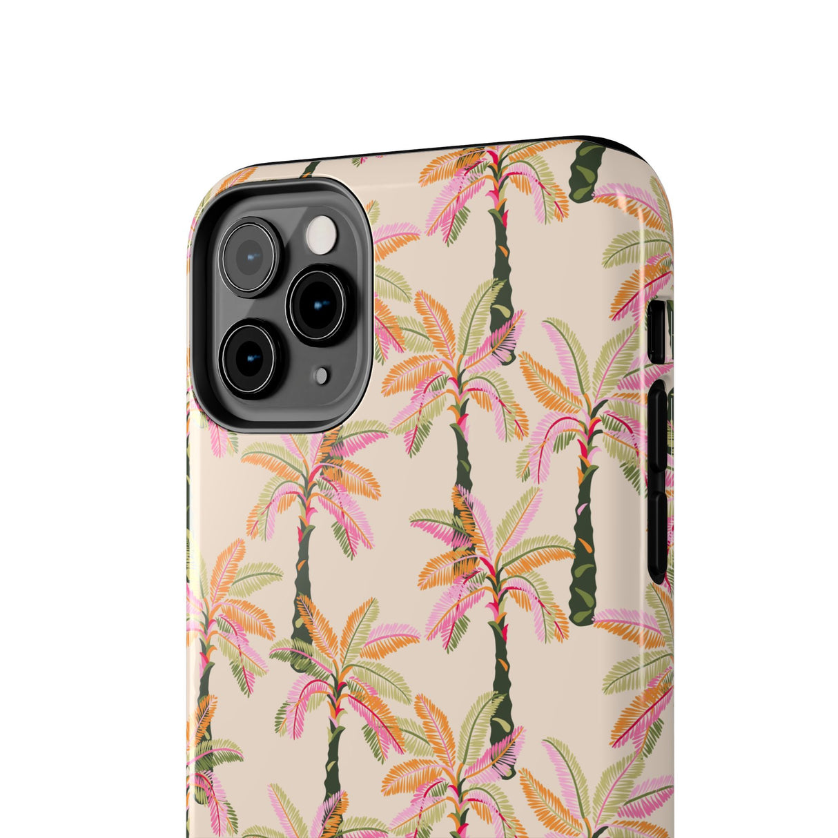 STUBBIE Phone Case for Apple iPhone - Pink Palm Stubbie