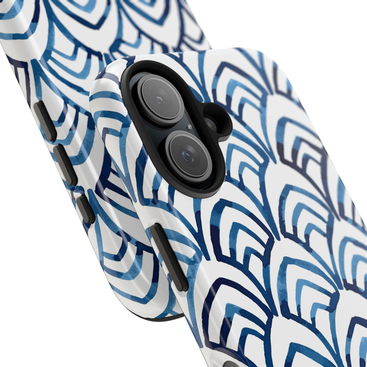 STUBBIE Phone Case for Apple iPhone - Blue Art Deco Phone Case