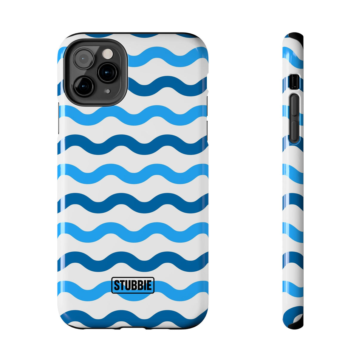 STUBBIE Phone Case for Apple iPhone - Rolling Seas Stubbie