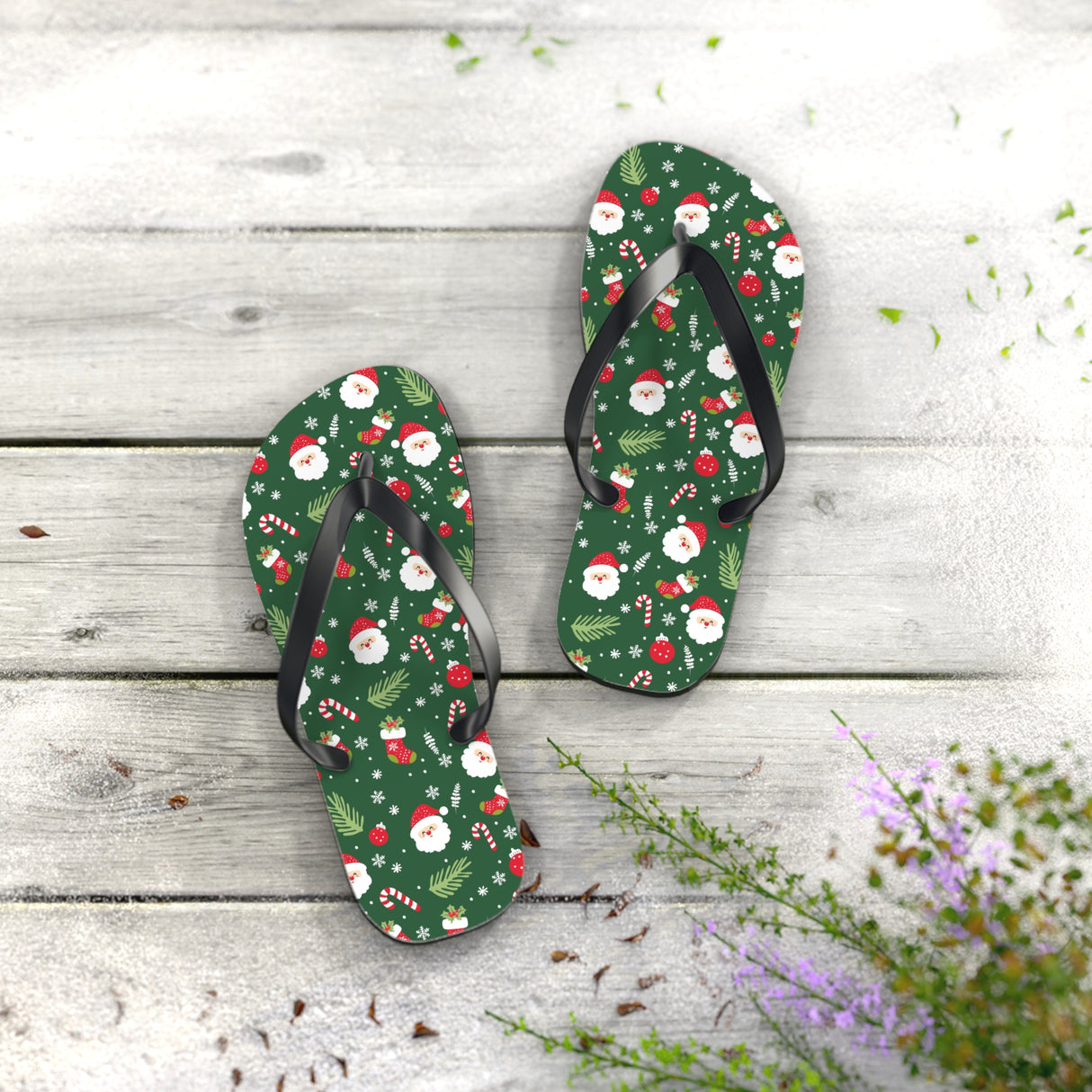 Christmas Flip Flops