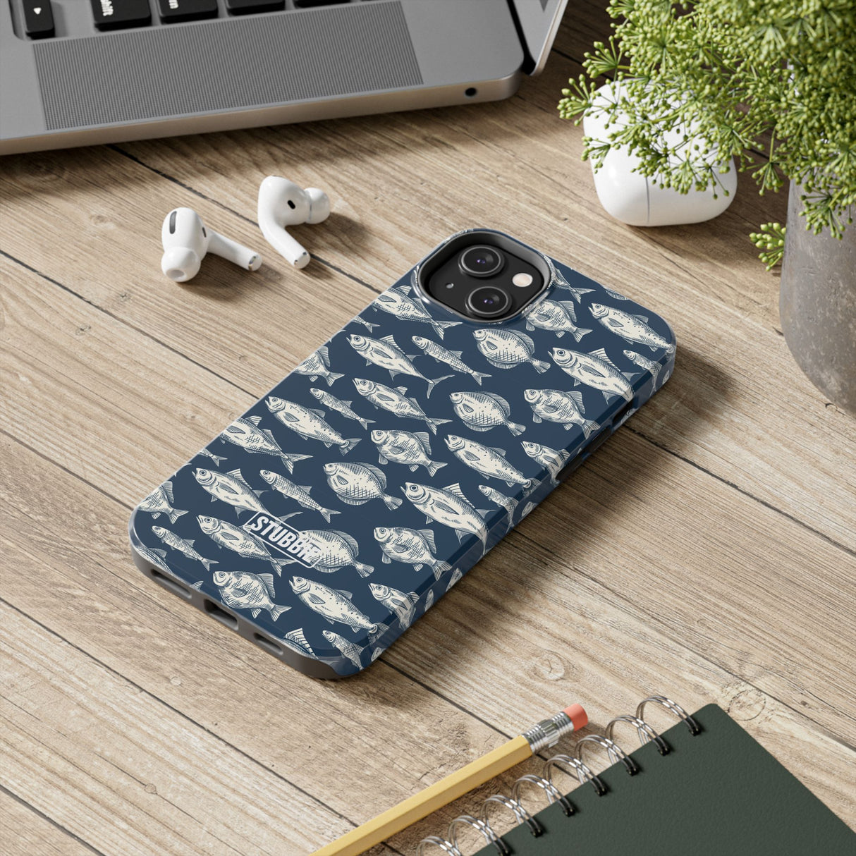 STUBBIE Phone Case for Apple iPhone - Fishy Fish Phone Case