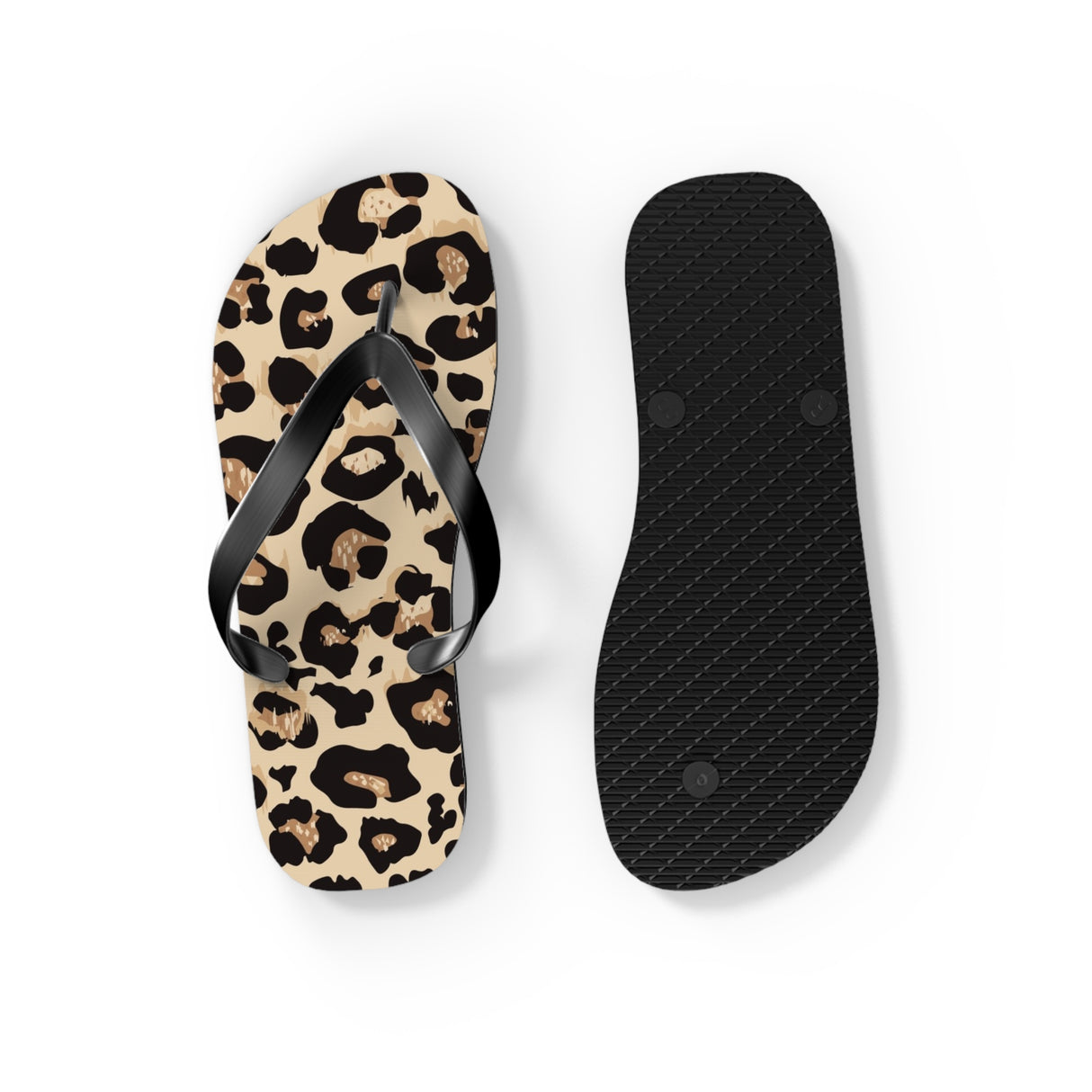 STUBBIE Leopard Print Flip Flops - Leopard STUBBIE
