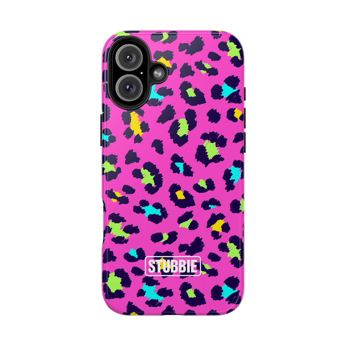 STUBBIE Phone Case for Apple iPhone - Disco Leopard Stubbie