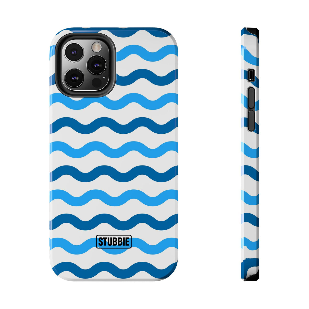 STUBBIE Phone Case for Apple iPhone - Rolling Seas Stubbie