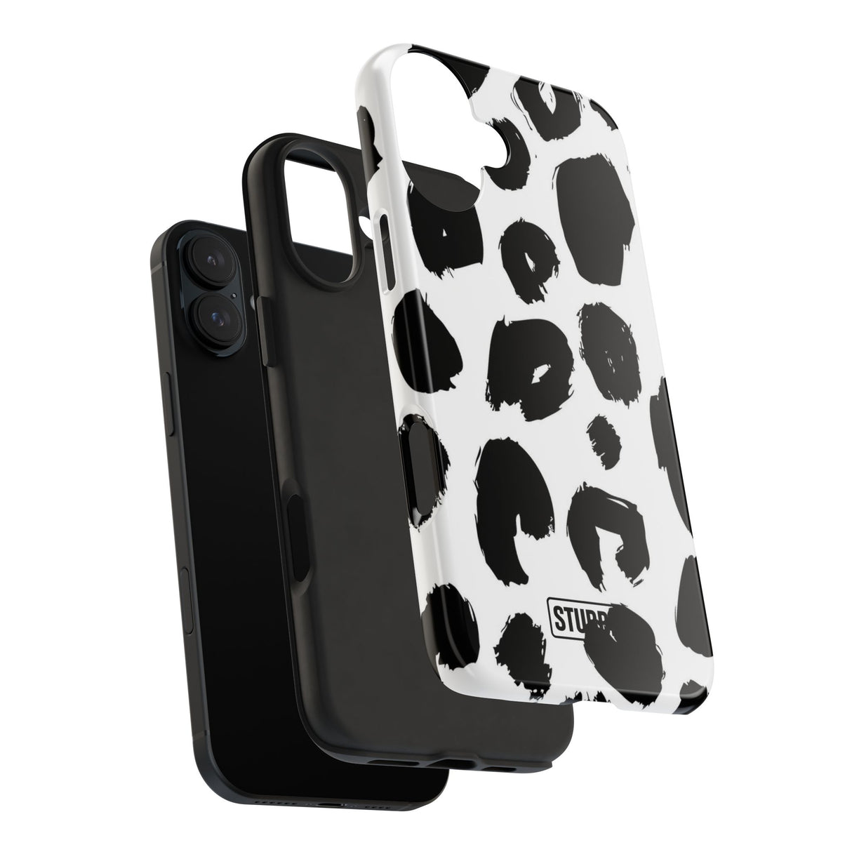 STUBBIE Phone Case for Apple iPhone - Snow Leopard Stubbie