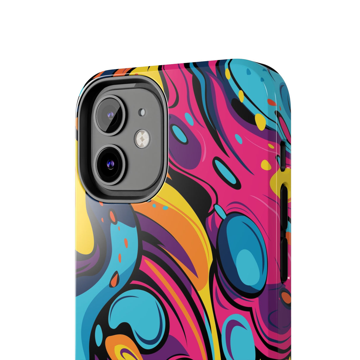 STUBBIE Phone Case for Apple iPhone - Messy Bright Paint Phone Case