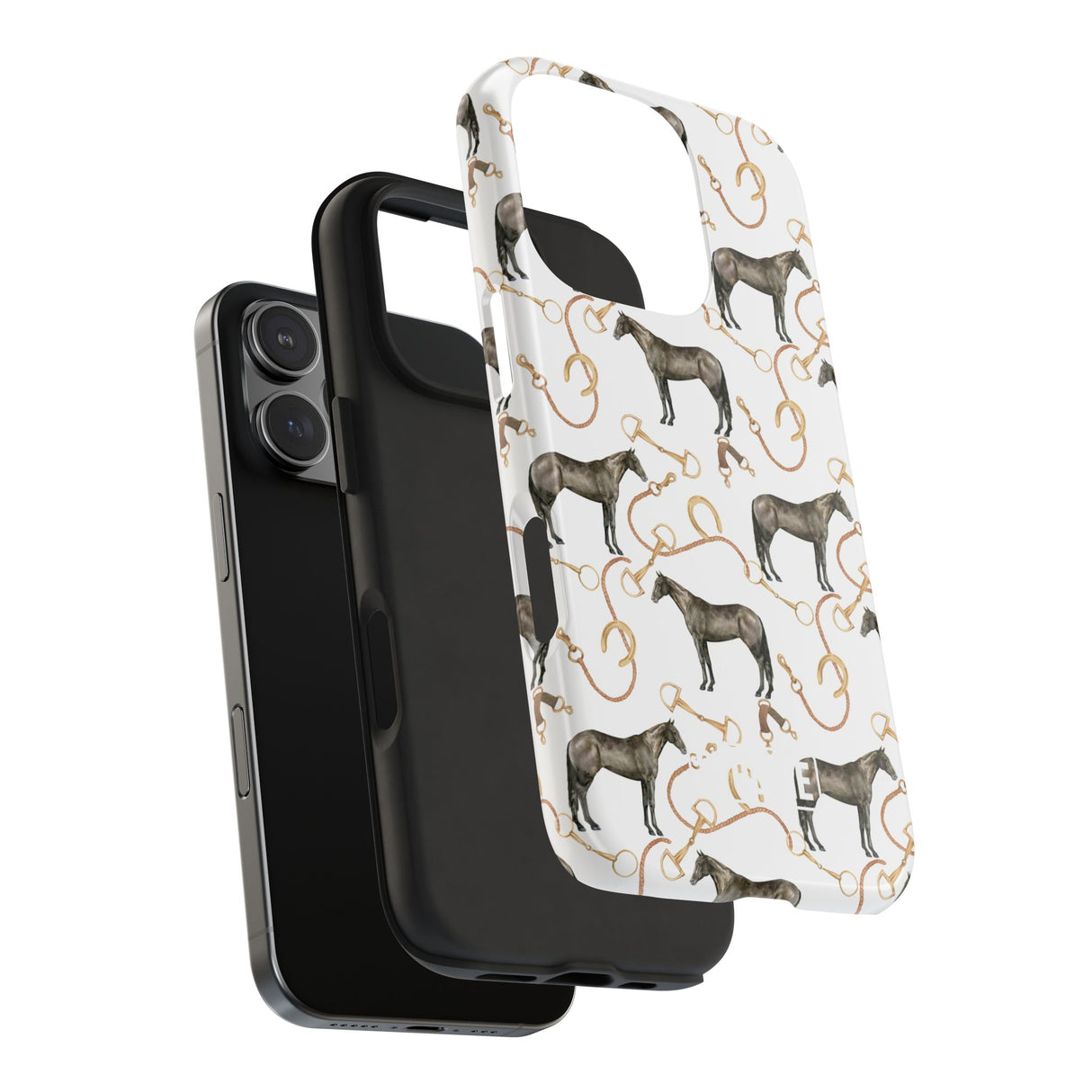 STUBBIE Phone Case for Apple iPhone - Cowboy Horse Phone Case