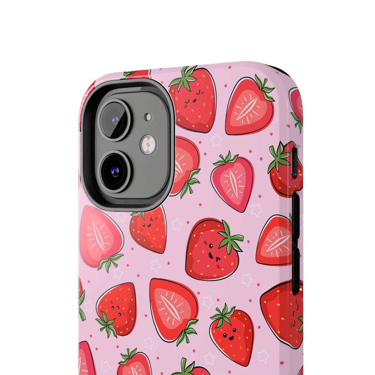 STUBBIE Phone Case for Apple iPhone - Smile Strawberry Phone Case