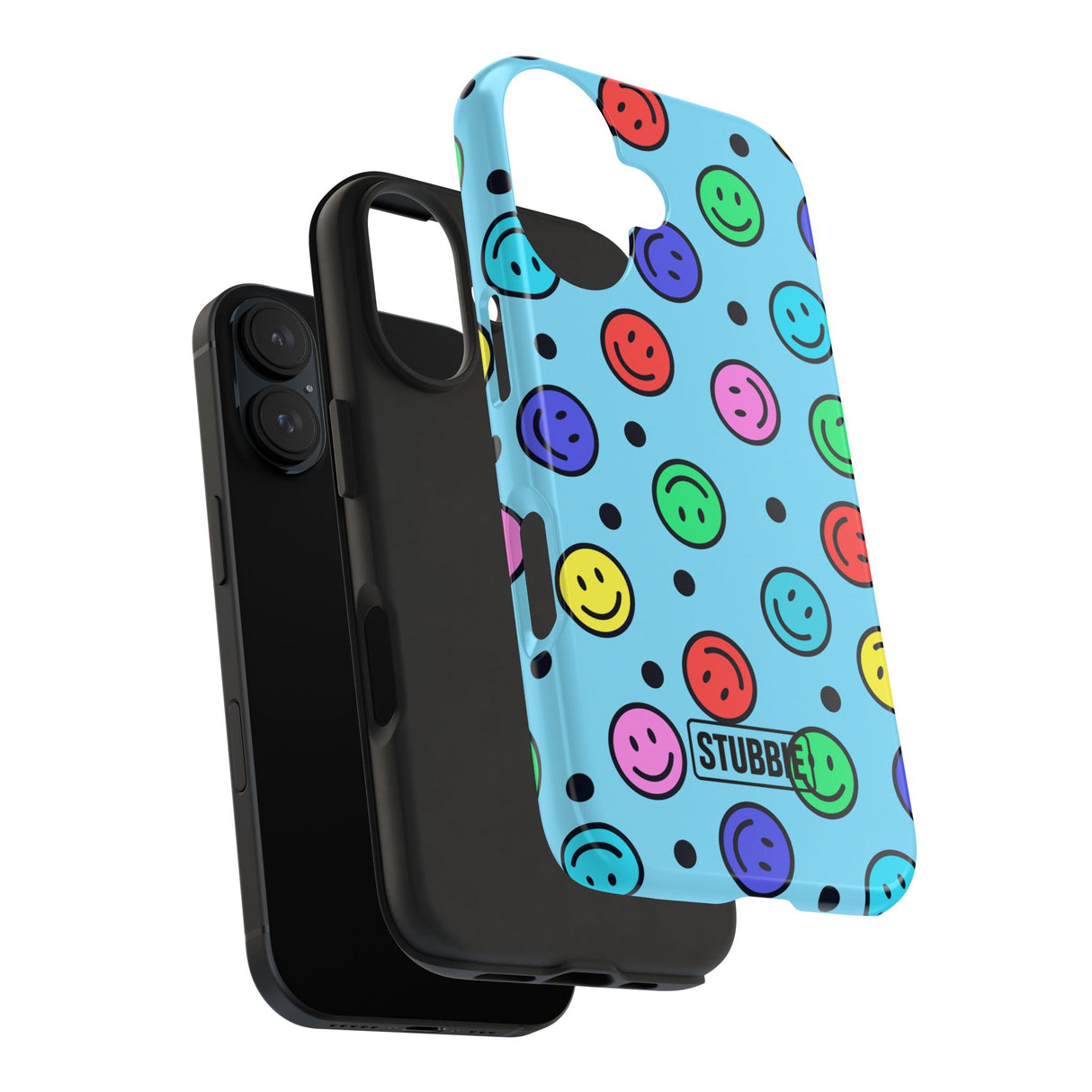 STUBBIE Phone Case for Apple iPhone - Smiley Face Phone Case