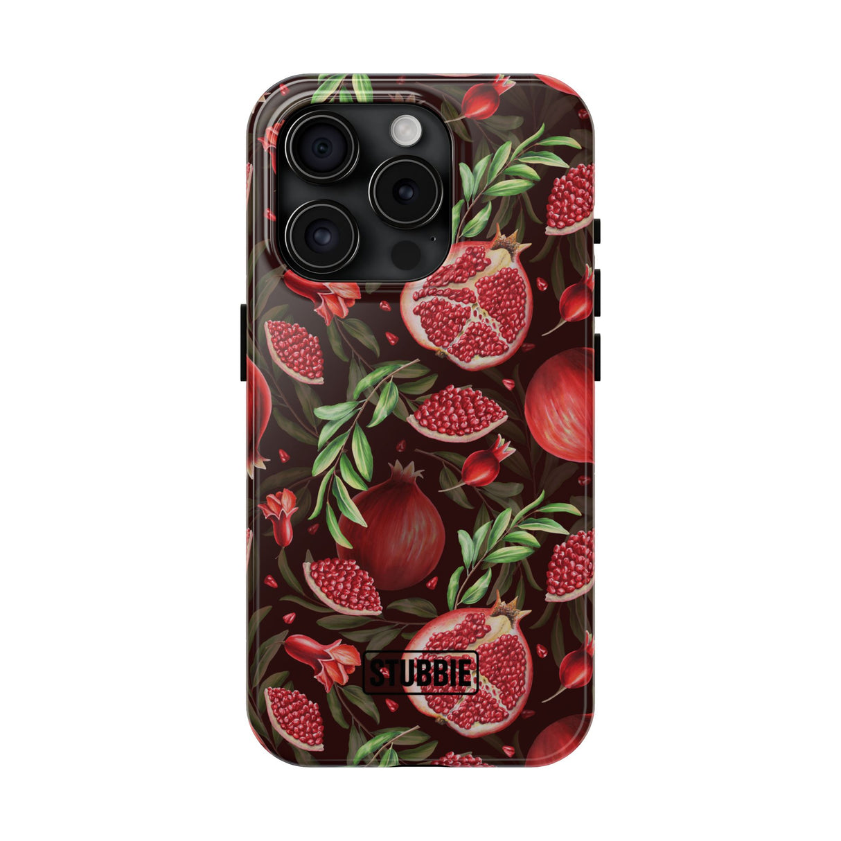 STUBBIE Phone Case for Apple iPhone - Pomegranate Phone Case