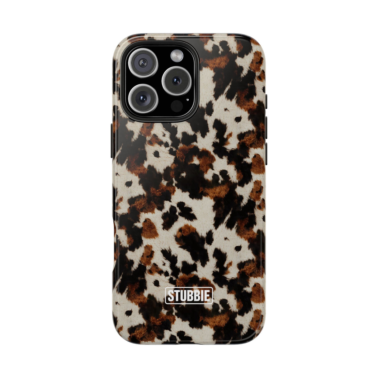 STUBBIE Phone Case for Apple iPhone - Crazy Cow Phone Case