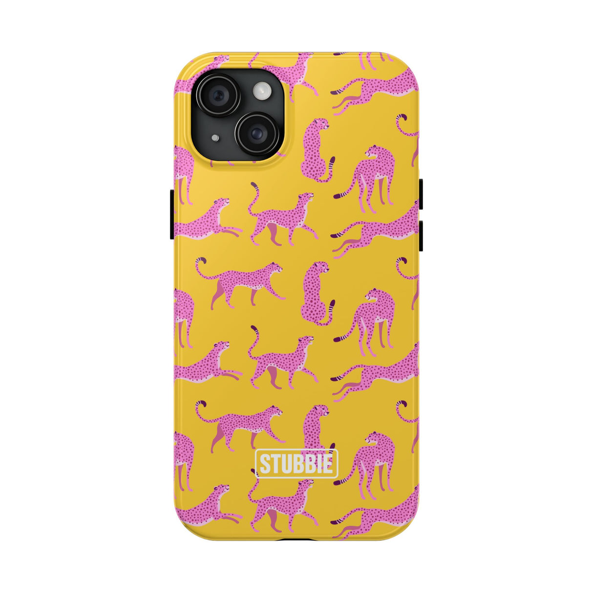 STUBBIE Phone Case for Apple iPhone - Pink Cheetah Phone Case
