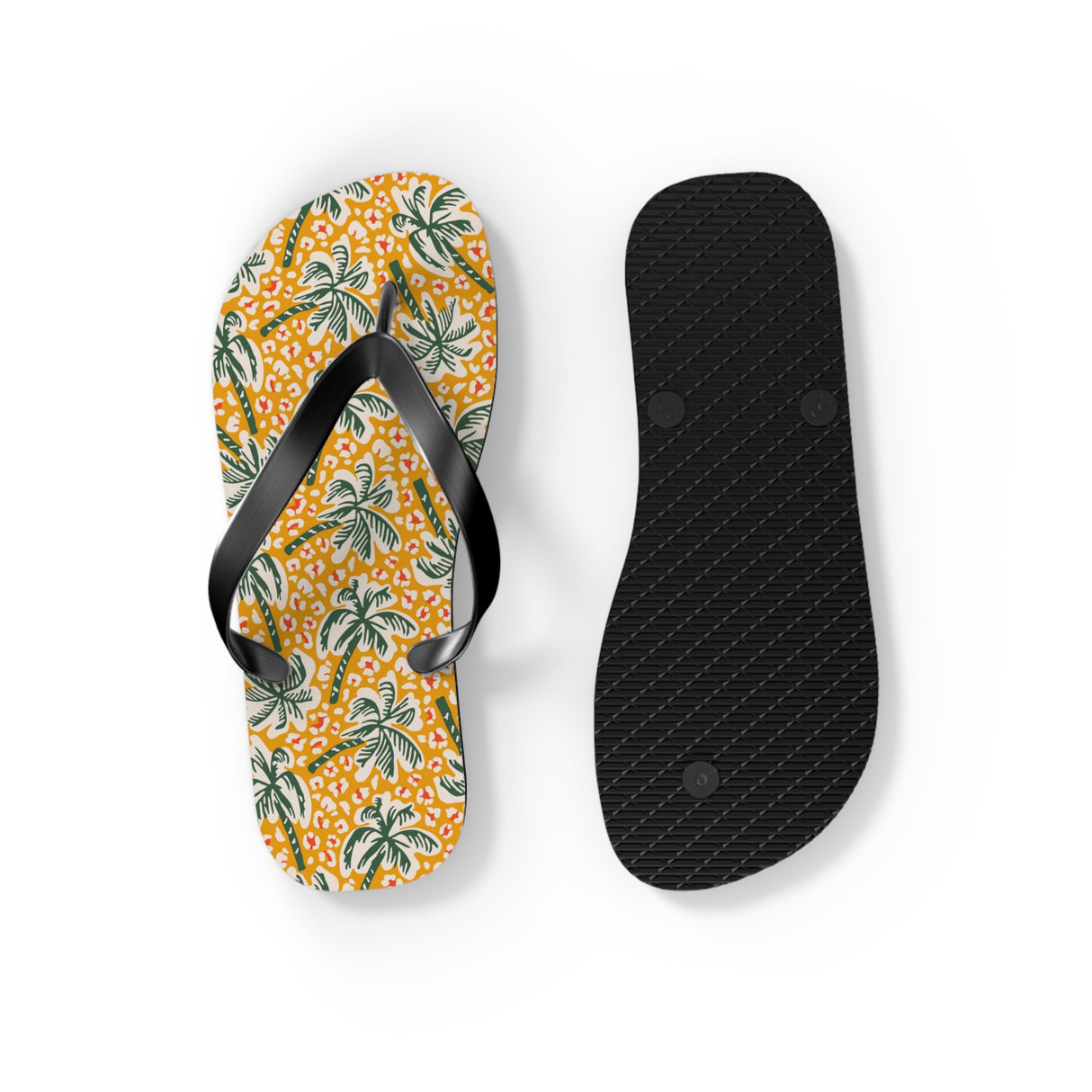 Palm Tree Flip Flops