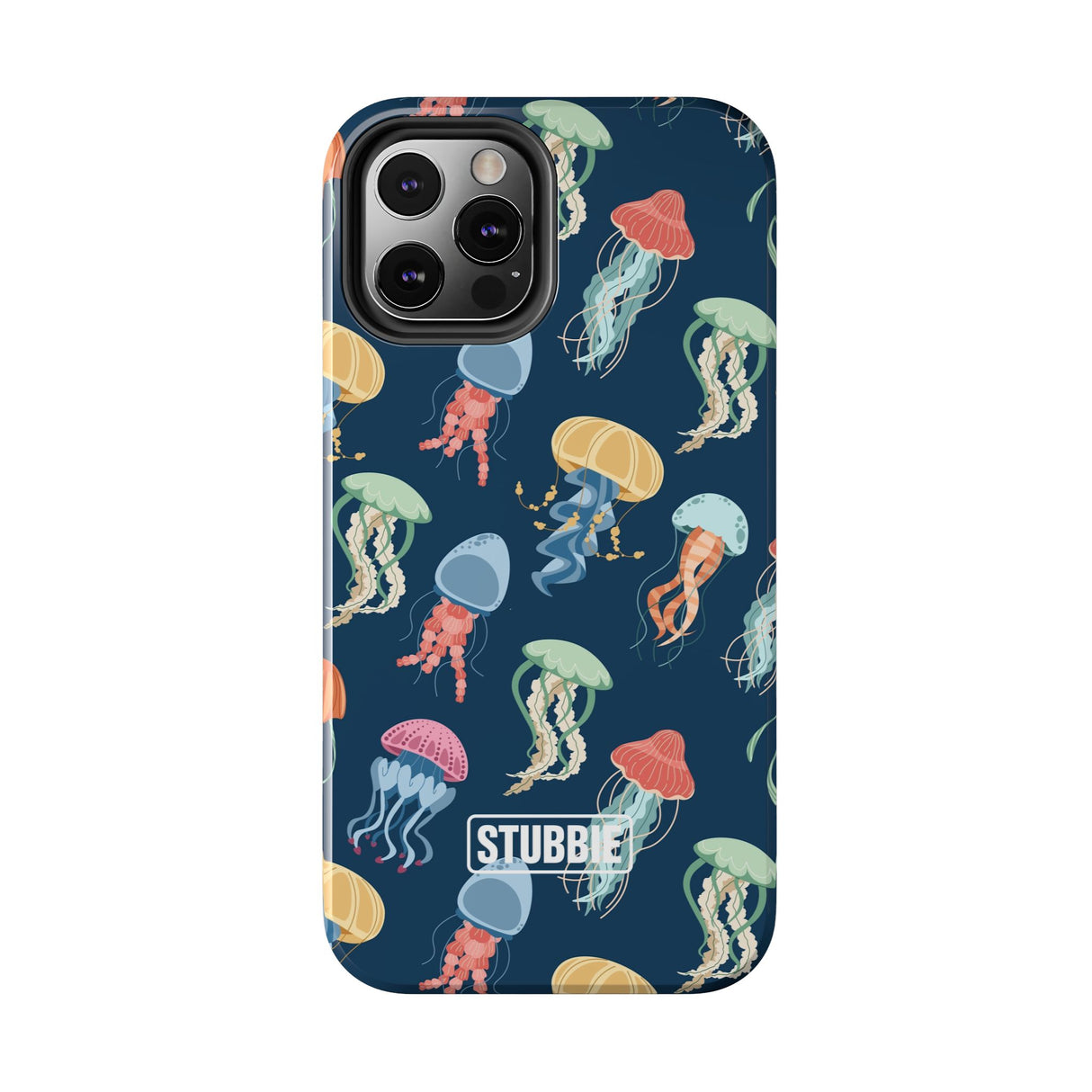 STUBBIE Phone Case for Apple iPhone - Jellyfish Stubbie