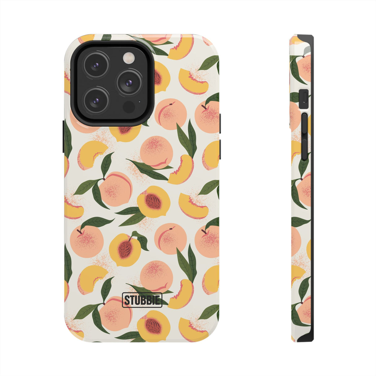 STUBBIE Phone Case for Apple iPhone - Peachy Peach Phone Case