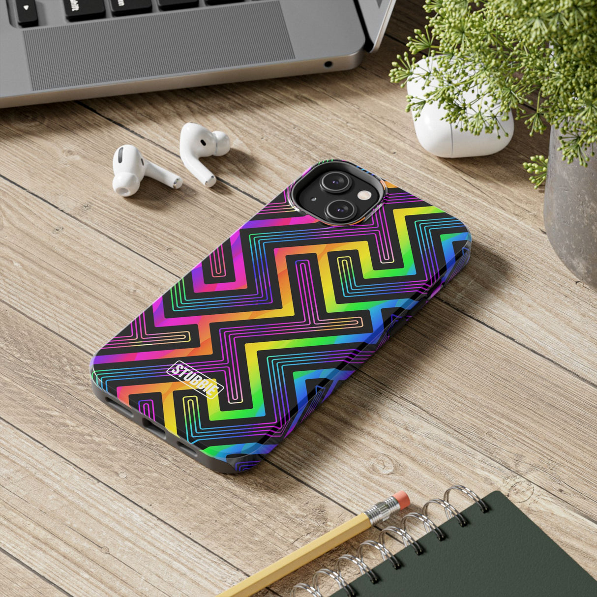 STUBBIE Phone Case for Apple iPhone - Beautiful Headache Stubbie