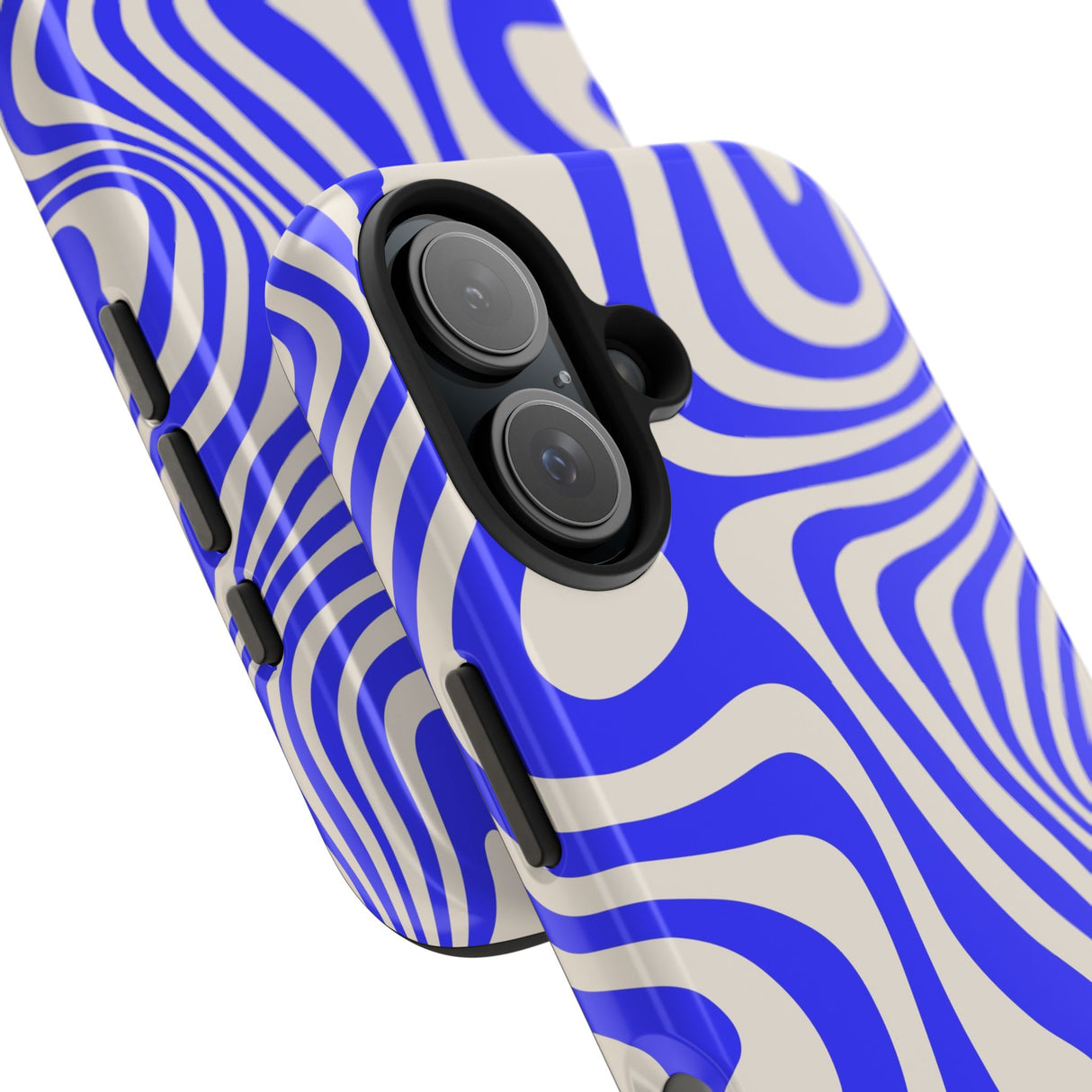 STUBBIE Phone Case for Apple iPhone - Crazy Blue Phone Case