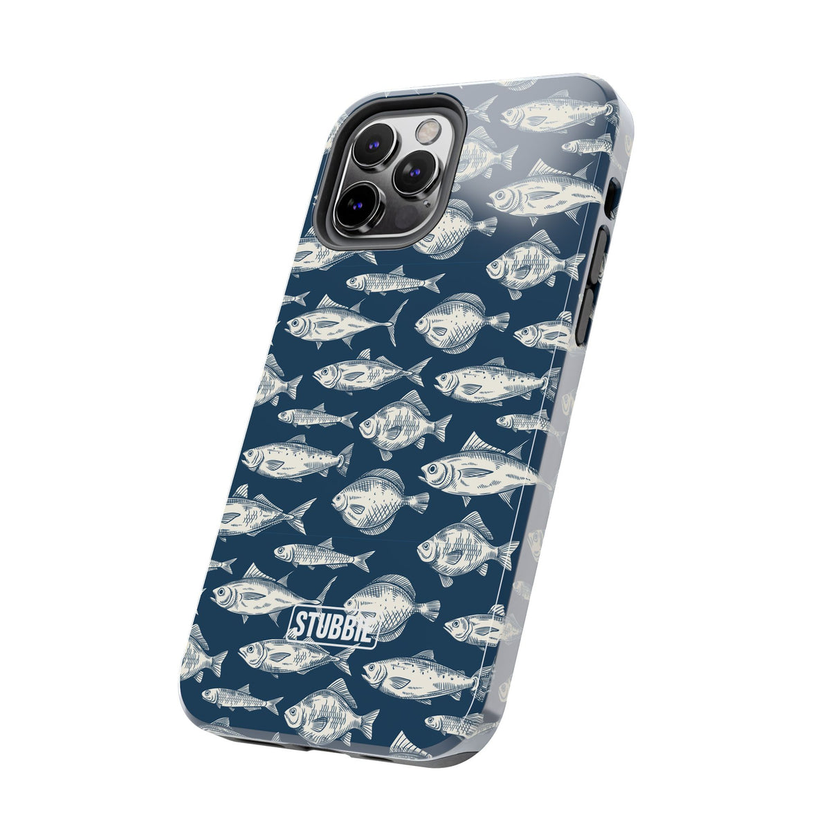 STUBBIE Phone Case for Apple iPhone - Fishy Fish Phone Case