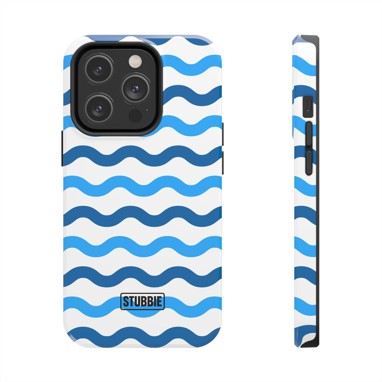 STUBBIE Phone Case for Apple iPhone - Rolling Seas Stubbie