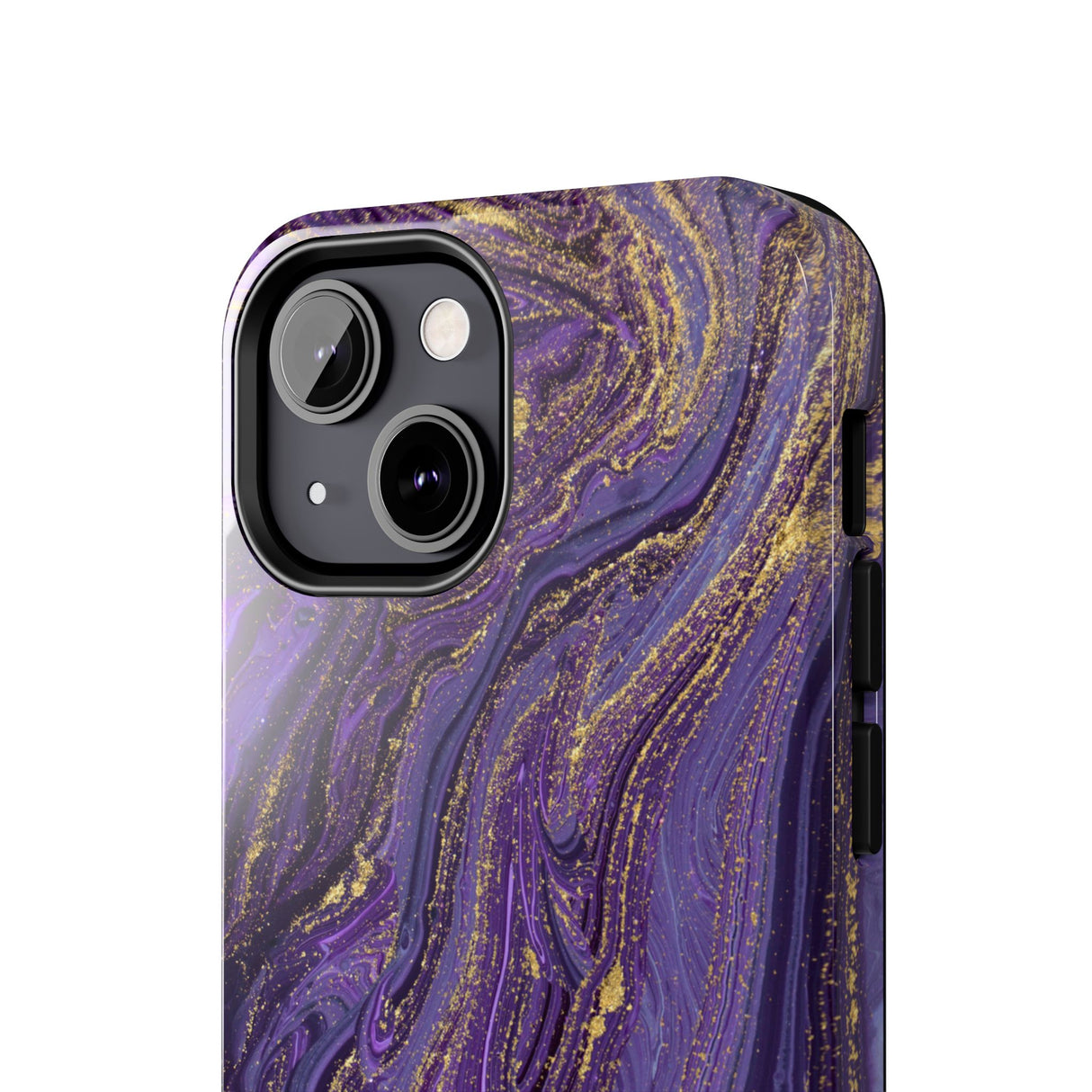 STUBBIE Phone Case for Apple iPhone - Purple Marble Phone Case