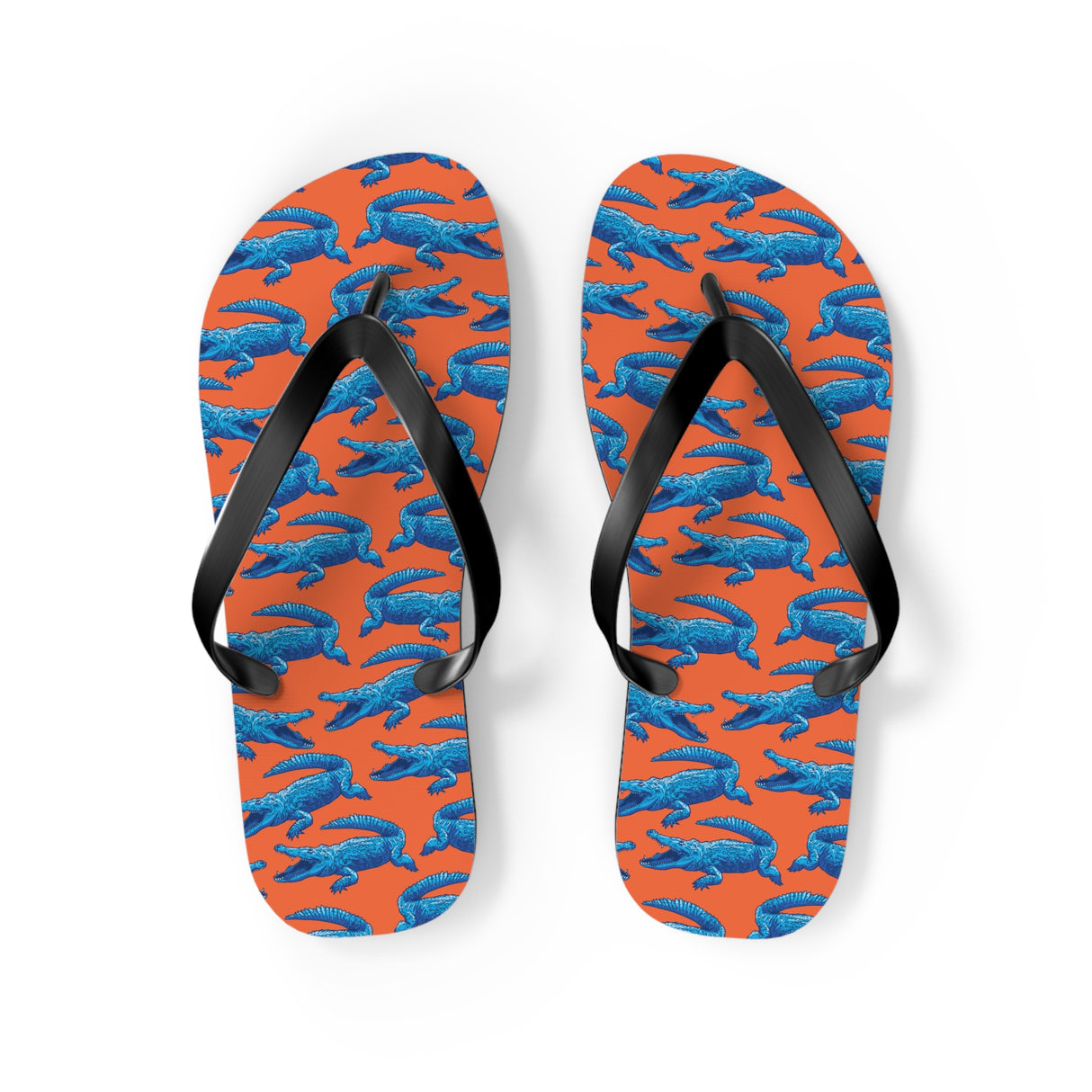 Alligator Flip Flops