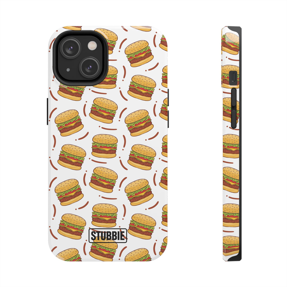STUBBIE Phone Case for Apple iPhone - Burger Stubbie