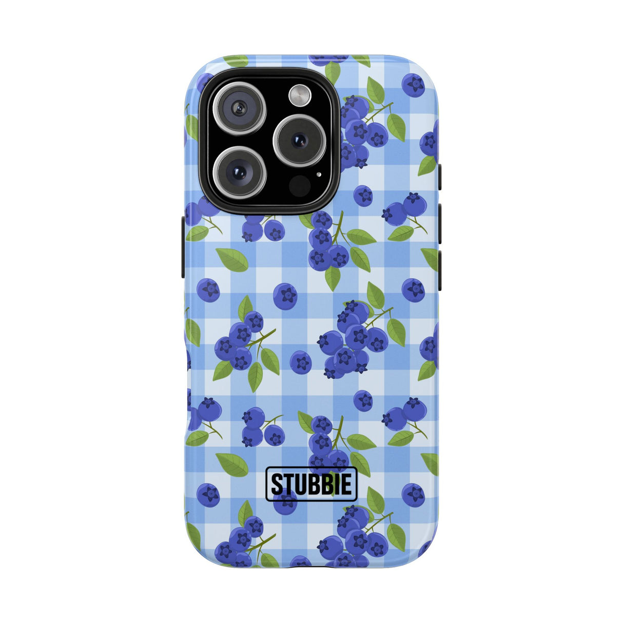 STUBBIE Phone Case for Apple iPhone - Blueberry Phone Case