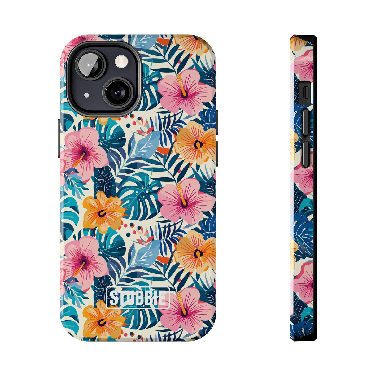 STUBBIE Phone Case for Apple iPhone - Jungle Fauna Stubbie