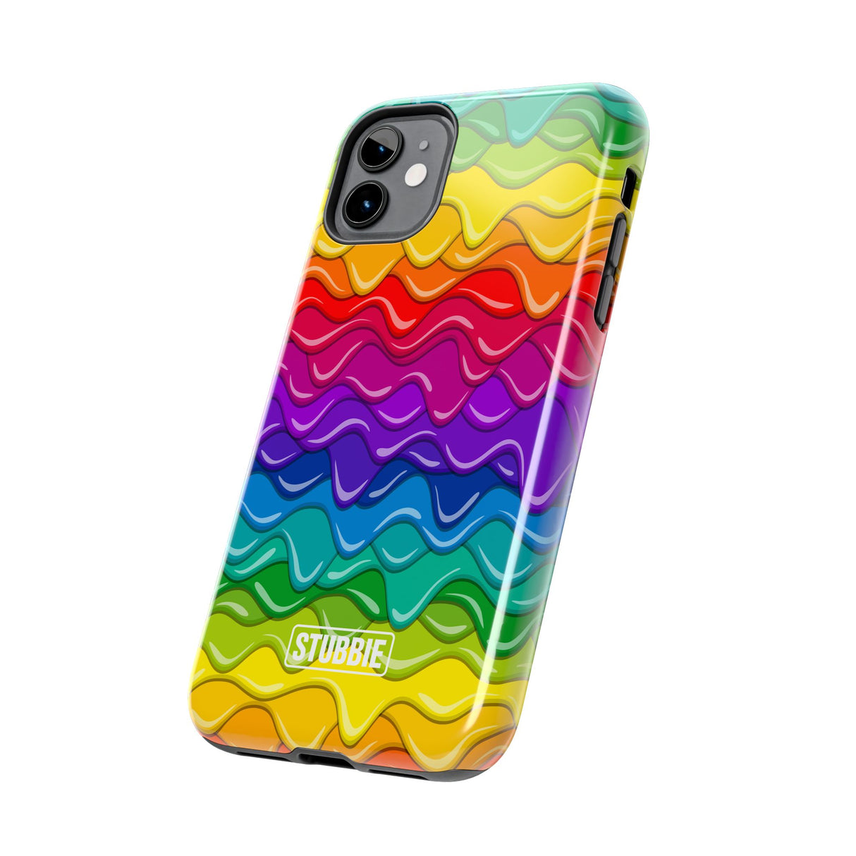 STUBBIE Phone Case for Apple iPhone - Rainbow Cake Phone Case