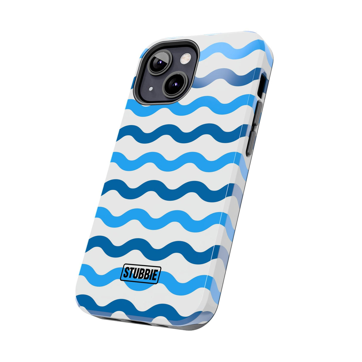 STUBBIE Phone Case for Apple iPhone - Rolling Seas Stubbie