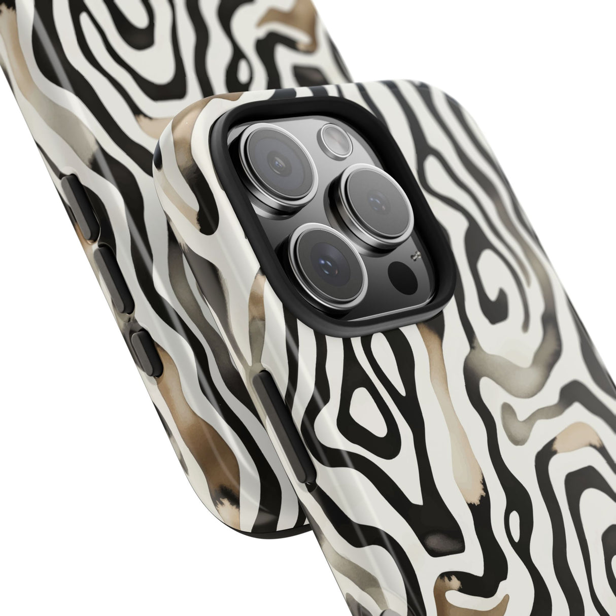 STUBBIE Phone Case for Apple iPhone - Weird Zebra Stubbie